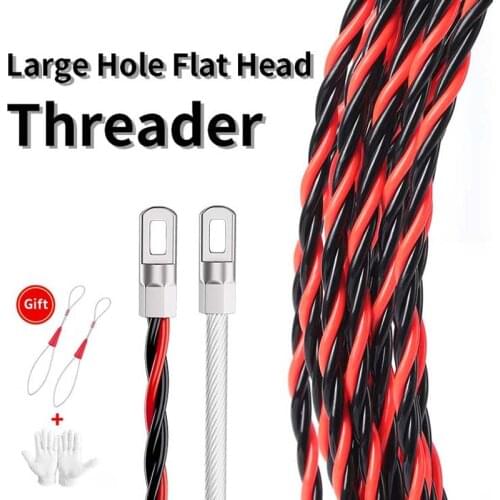 Twisted Wire Threading Device Electrician Universal Three Strand Cable Puller Home Decoration Pipe Through Wiring Net Wire Tool