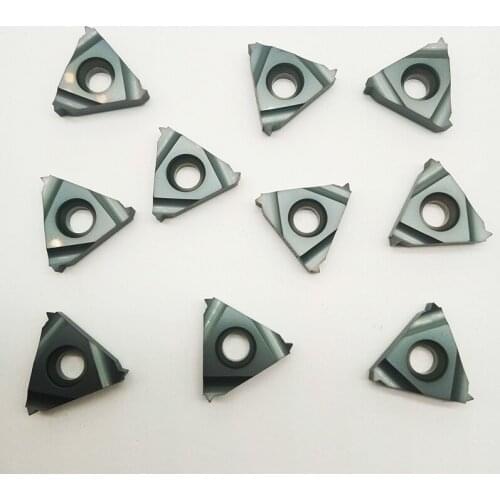 10pcs 16IR 1.5ISO LDA high quality for stainless steel Threading blade CNC Carbide Insert Lathe Cutter Tool made in china