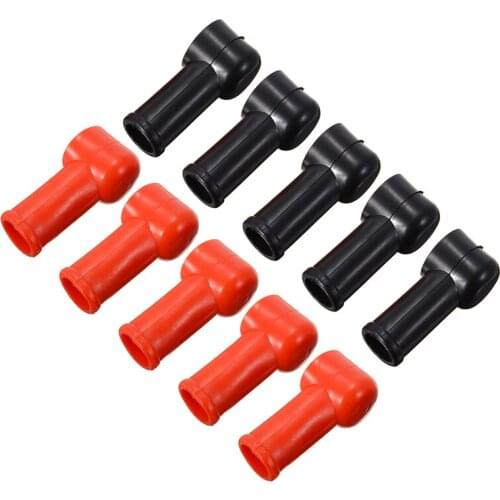 10pcs Battery Terminal Car Connectors Stable Positive And Negative Boat Clamps Durable Replacement Auto Protect Tool Covers