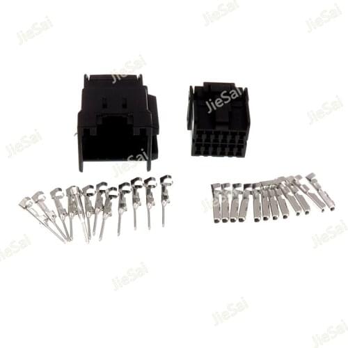 12 Pin 174045-2 Auto Car Window Lifter Assembly Connector Black Plug For Automotive Wiring Harness