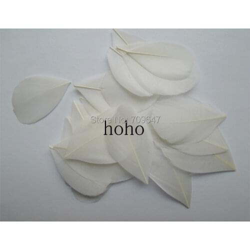 200Pcs/lot!3-6cm Selected White Trimmed Goose Feathers, White Feathers,Exotic Millinery Craft DIY Feathers for Accessory
