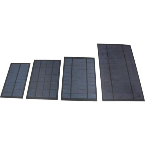 5 V 2 3 4 5 7 W Output USB Solar Cell Outdoor 18650 Battery Charger USB Female Port 5V Charge Regulators Solar Panel