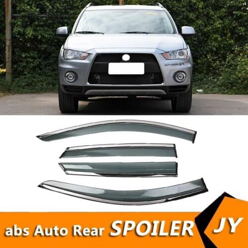 For Mitsubishi Outlander EX 11-12 Window Visor Vent Shades Sun Rain Deflector Guard For Outlander EX Auto Accessories 4PCS/SET