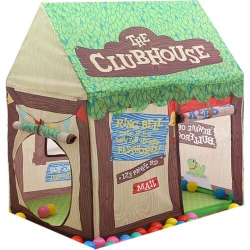 Children Play House Tent Kids Outdoor Activities Indoor Foldable Game Tent Baby Portable Easy Installation Playroom Gift