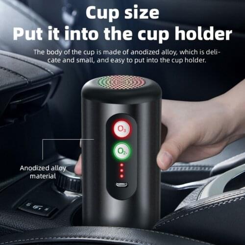 VODOOL USB Rechargeable Ozone Generator Ozone Disinfection Machine Home Car Air Purifier Auto Air Freshener Humidifier
