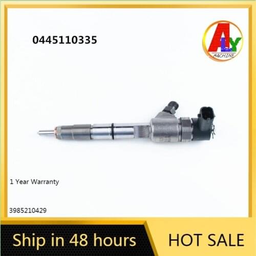 Common Rail 0445110335 Injector for Light Truck Jac2.8l Bosch System