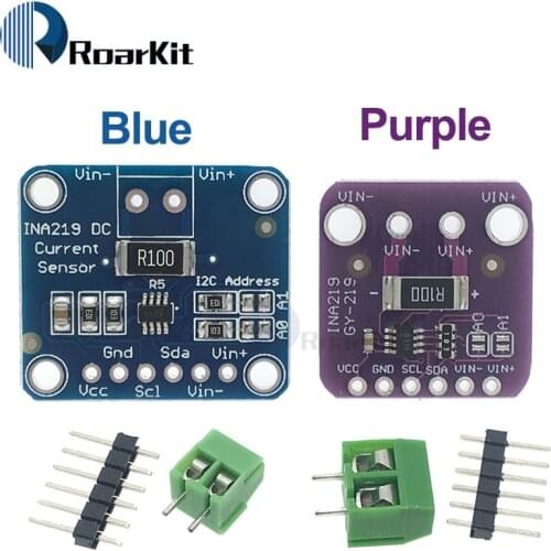 Zero drift GY-219 INA219 I2C interface Bi-directional current/power monitoring sensor module For Arduino DIY DC INA219B