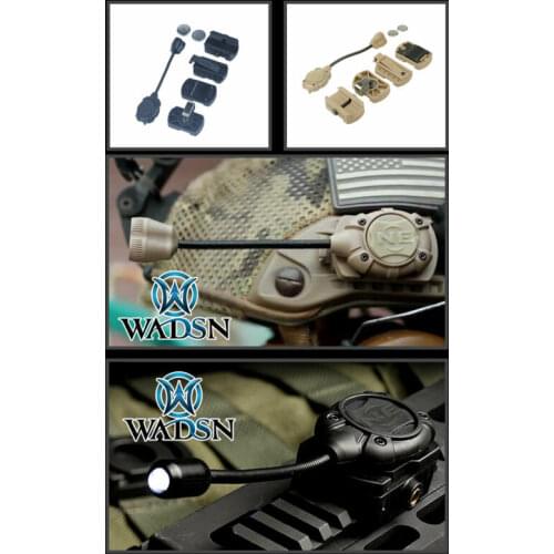 NEW Tactical MPLS Hunting Molle Helmet Guide Light Rail LED Lighting Lamp