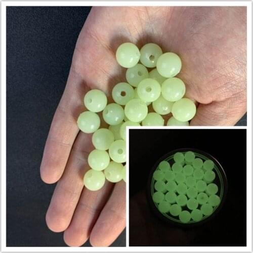 NEW 4-12mm Strong Luminous Beads Acrylic Spaced Beads For Jewelry Making DIY AccessoriesDIY Clothing Accessories