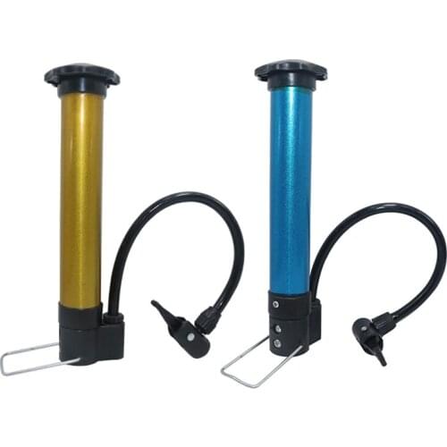 Mini Portable Bicycle Pump Bicycle Accessory Aluminum Alloy Tire Air Inflator Pump for Mountain Bike Bicycle Basketball Football