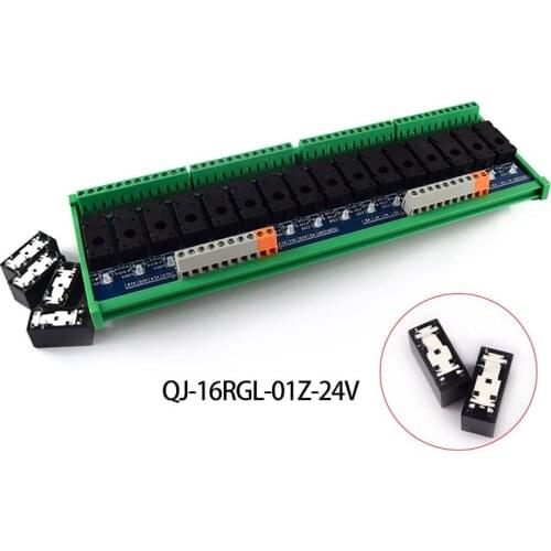 Omron Relay Single Module, 16-way 5-pin Intermediate Relay Module, Rail Mount, Original Quality