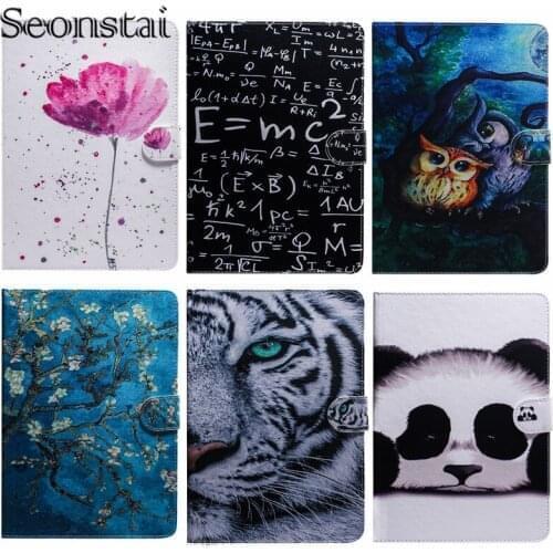 Sleep Folding Magnet Stand Case For Samsung Galaxy Tab A 8.0 (2019) T290 T295 Case Cover PU Leather 8" Pattern Cases