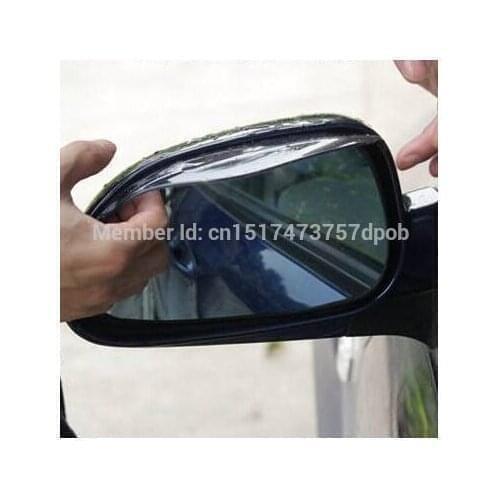 2Pcs Universal Car Rearview Mirror Rain Eyebro For cruze subaru forester outlander 3 nissan x trail t31 nissan ix35 lifan x60