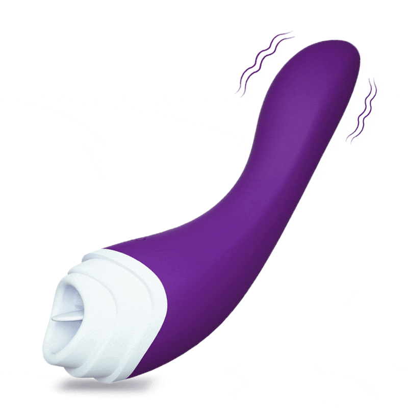 Sucking Vibrator Female G-Spot Clitoris Tongue Licking Vaginal Stimulator Sex Toys Masturbator Silicone Dildo Adult Products 18