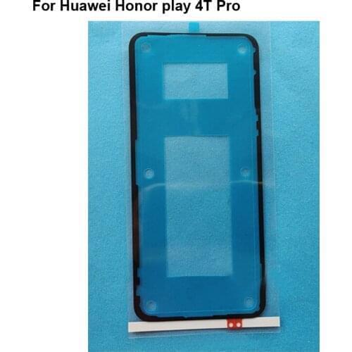 1PC For Huawei Honor play 4T Pro Back Battery cover Rear door Bezel 3M Glue Double Sided Adhesive Sticker Tape Repair 4 T Pro
