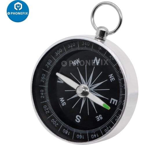 1Pcs Lightweight Compass Climbing Camping Hiking Survival Marching Pointing Guider Compass Navigation for Outdoor Activities