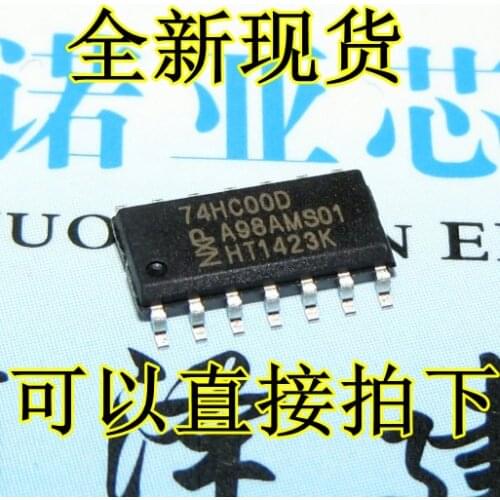 20PCS 74HC00D SOP14 74HC00 SOP SN74HC00DR SOP-14 SN74HC00 SMD new and original IC