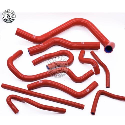 10pcs Auto Silicone Radiator Hose Kit for Honda Civic EK3 B16 B18 K8 92-98 1992-2000 Car Accessories Free shipping
