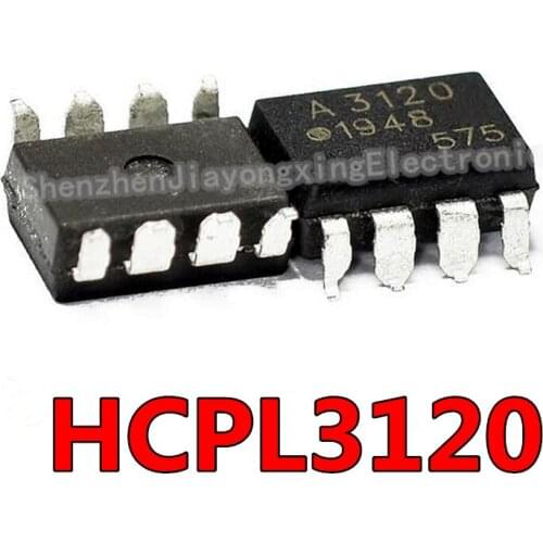 10PCS/LOT HCPL3120 HCPL-3120 SOP8 SOP-8 A3120 SMD New original In Stock