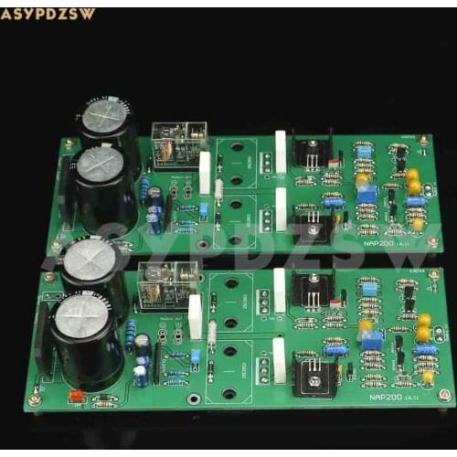 2 CH Stereo NAP200 Power amplifier Base on UK NAIM With protection 75W PCB/DIY Kit/Finished board