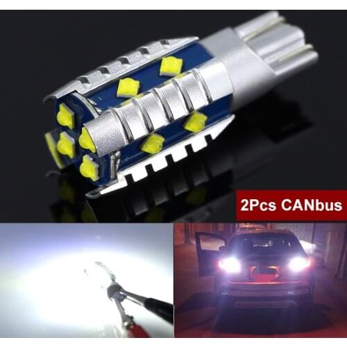 2pcs Canbus T16 T15 921 W16W LED Bulb Car Backup Reverse Lights for Hyundai Tucson 2017 Accent I30 Elantra Creta Kona IX35