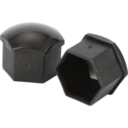 20 Pcs 17mm Car Tire Nut Cap Car Wheel Lug Bolt Nut Covers Tire Protects Bolt Heads Caps + Tool for Audi Car Accessories