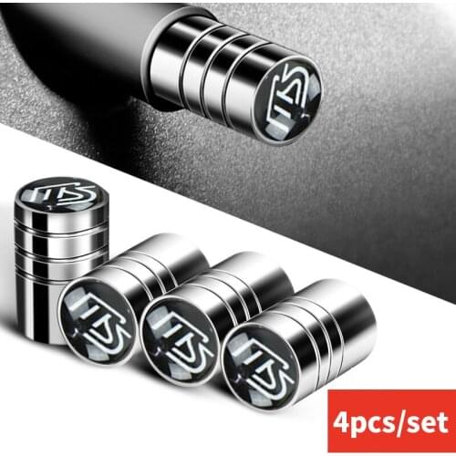 4PCS Auto Wheel Tire Valve Stem Caps Cover For Mazda MS Car accessories