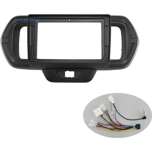 9 inch Car Fascia Radio Panel for 2016+ TOYOTA PASSO Dash Kit Install Facia Console GPS Bezel Adapter 9inch Plate Trim Cover