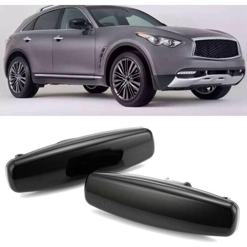 Side Marker Light LED Turn Signal Panel Lamp for Infiniti EX25 EX35 EX37 FX35 FX37 G25 G35 Q40 Q60 Q70 QX50