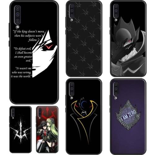 Code Geass Anime Case For Samsung A51 A71 A11 A31 A50 A70 A40 A02S A20S A12 A32 A42 A52 A72 A20e A21S Coque