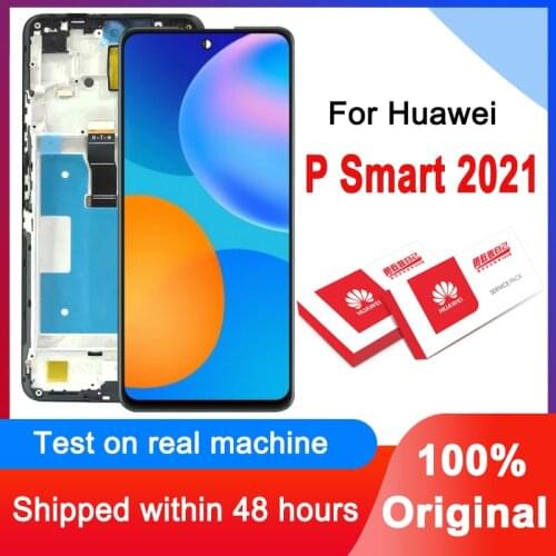 100% Tested 6.67'' IPS Display For Huawei P Smart 2021 PPA-LX2 LCD Touch Screen Digitizer Assembly For Honor X10 Lite / Y7A LCD