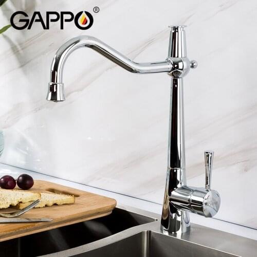 GAPPO kitchen faucet chrome kitchen sink faucet filter faucets mixer Rotatable kitchen water purifier mixers