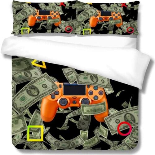 3D Bedding Set Duvet Cover Cool Xbox Game Handle Printed Comforter Covers Home Bedclothes Soft Home Decor