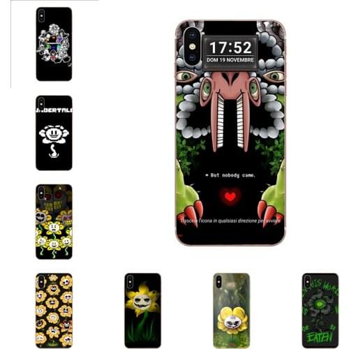 Soft Phone Case Cover For Samsung Galaxy S9 S10 S20 Plus Ultra S6 S7 S8 Edge Plus Design Cool Game Undertale Flowey