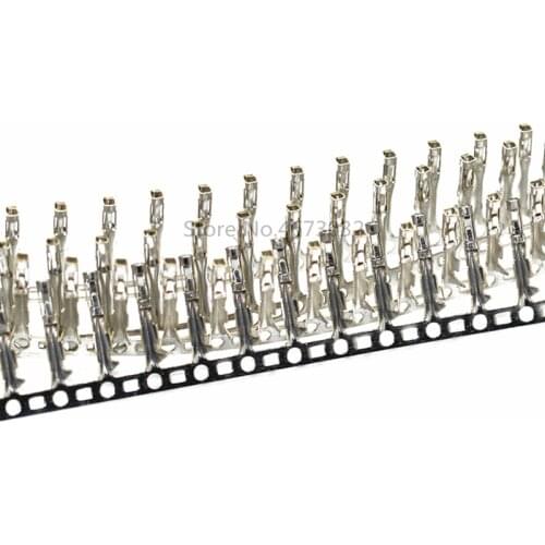 New Rise 100PCS 2.54mm Dupont Jumper Wire Cable Housing Female Pin Connector Terminal