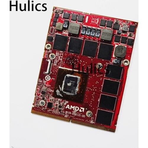 Hulics Original For Dell HD5870 0rv546 RV546 ATI 216-0769008 MXM 3.0 DDR5 1GB Graphics cards VGA video card M17X graphics cards