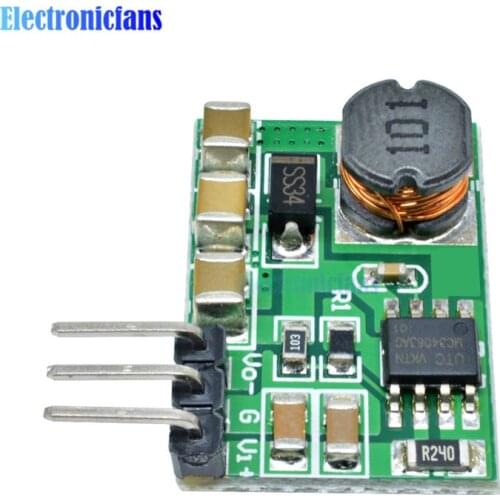 3-15V to -3.3V -5V -6V -9V -12V -15V DC-DC Positive to Negative Step Up/Down Boost Buck Converter Power Supply Module with Pin