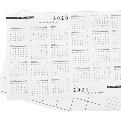 2020 Simple Monthly Schedule Simple A3 Planning Schedule Calendar Memo For Home Office Wall Planner Stationery Office remarkable