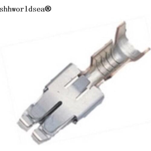 Shhworldsea DJ6218-E6.3 female connector splices wire terminal auto copper terminal jacket flap senior public fuse box terminal