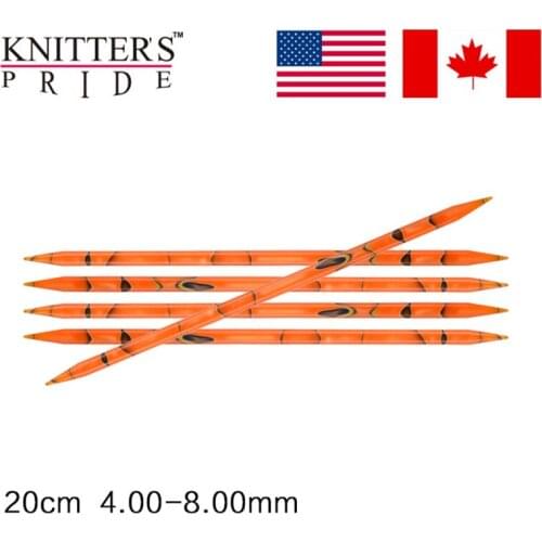 Knitters Pride Marblz 20cm Double Pointed Needles DIY Craft Knitting Needle