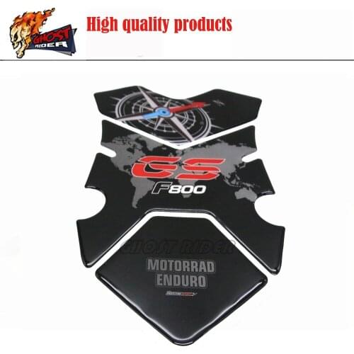 3D Motorcycle Fuel Gas Tank Pad Protector Case for BMW F800GS F800 GS 2008-2012 Polyurethane Resin