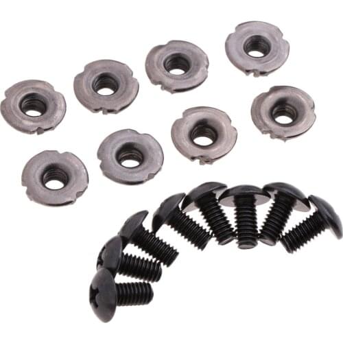 1 Set Universal Inline Roller Skates Screws Nut Bolt Replacement Accessories