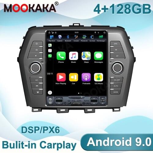 Carplay Android 9 For Nissan Cima 2016 2017 Tesla Screen Car GPS Navigation Headunit Multimedia Player Radio Tape Recorder
