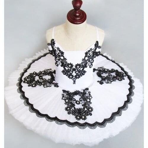 Ballet Tutu Dresses Adults Professional Gymnastics Leotard Swan Lake Dance Clothes For Girls Pancake Children Ballerina Dress