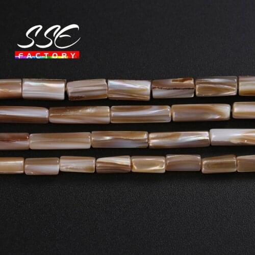 Natural shell beading beads Punch Loose Spacer beads For Jewelry Making DIY bracelets necklace Accessories 15" Strand Wholesale