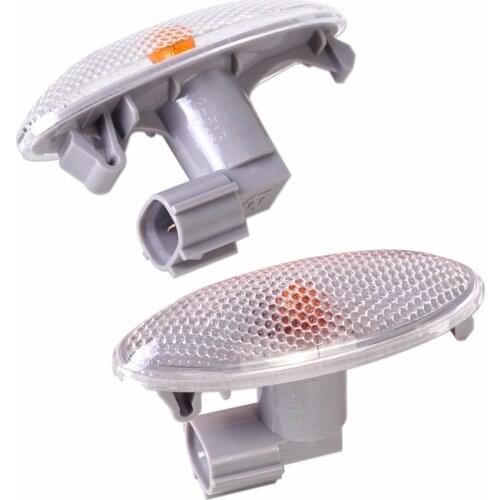 CITALL 2pcs Fender Light Side Turn Signal Lamp for Toyota Corolla Camry Yaris RAV4 2006 2007 2008 2009 2010 2011 2012 2013