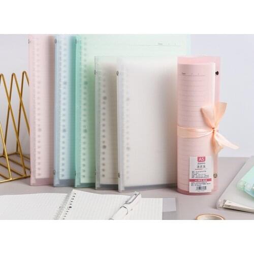 Kawaii Kpop 2020 2021 Planner Soft Loose-leaf Spiral Notebook Agenda Journal A5 B5 Grid Line Memo Pad Office Supplies Stationery