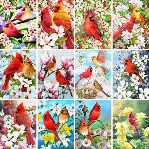 EverShine DIY Diamond Painting Bird Full Square Diamond Mosaic Animals Cross Stitch Art New Arrivals Handmade Hobby Home Decor