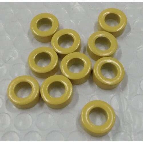 Ferrite Toroidal Cores T60-26 Yellow-White Anti-interference Iron Ferrites For Toroidal Transformer Magnetic Ring Inductor Choke