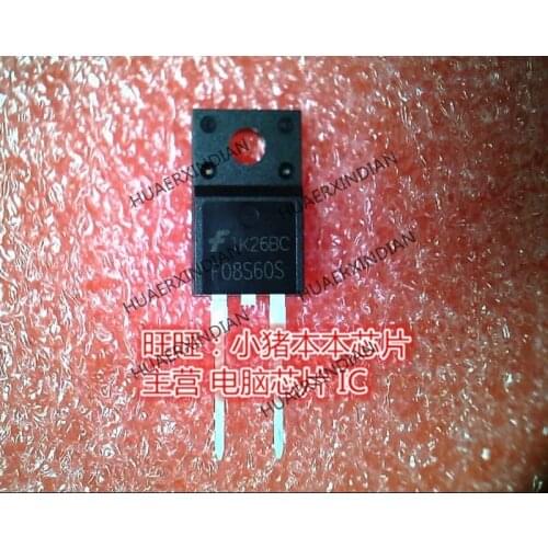 Brand new original FFPF08S60STU F08S60S F08560S TO-220F High Quality